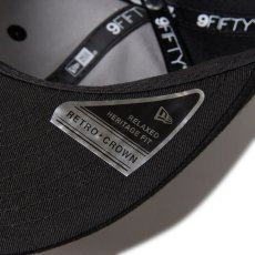 画像7: NEW ERA  RC 9FIFTY ロサンゼルス・ドジャース ブラック ブラックスウェードバイザー (7)