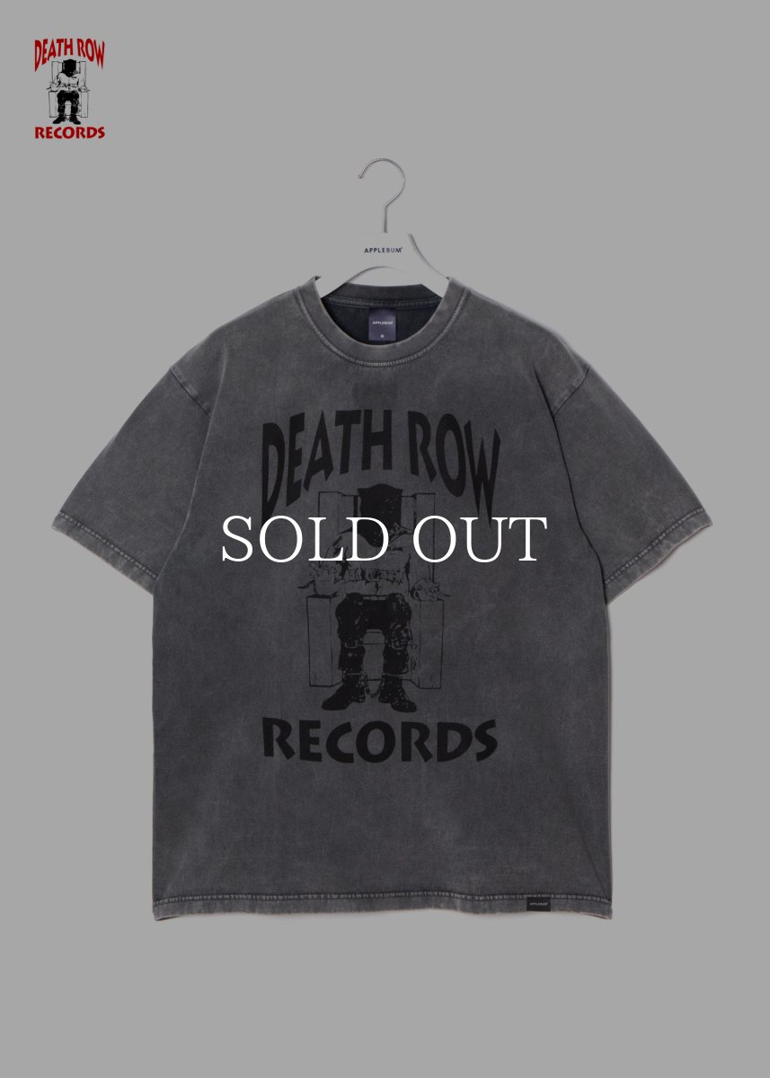 画像1: APPLEBUM  “DEATH ROW RECORDS” PIGMENT DYED T-SHIRT (1)