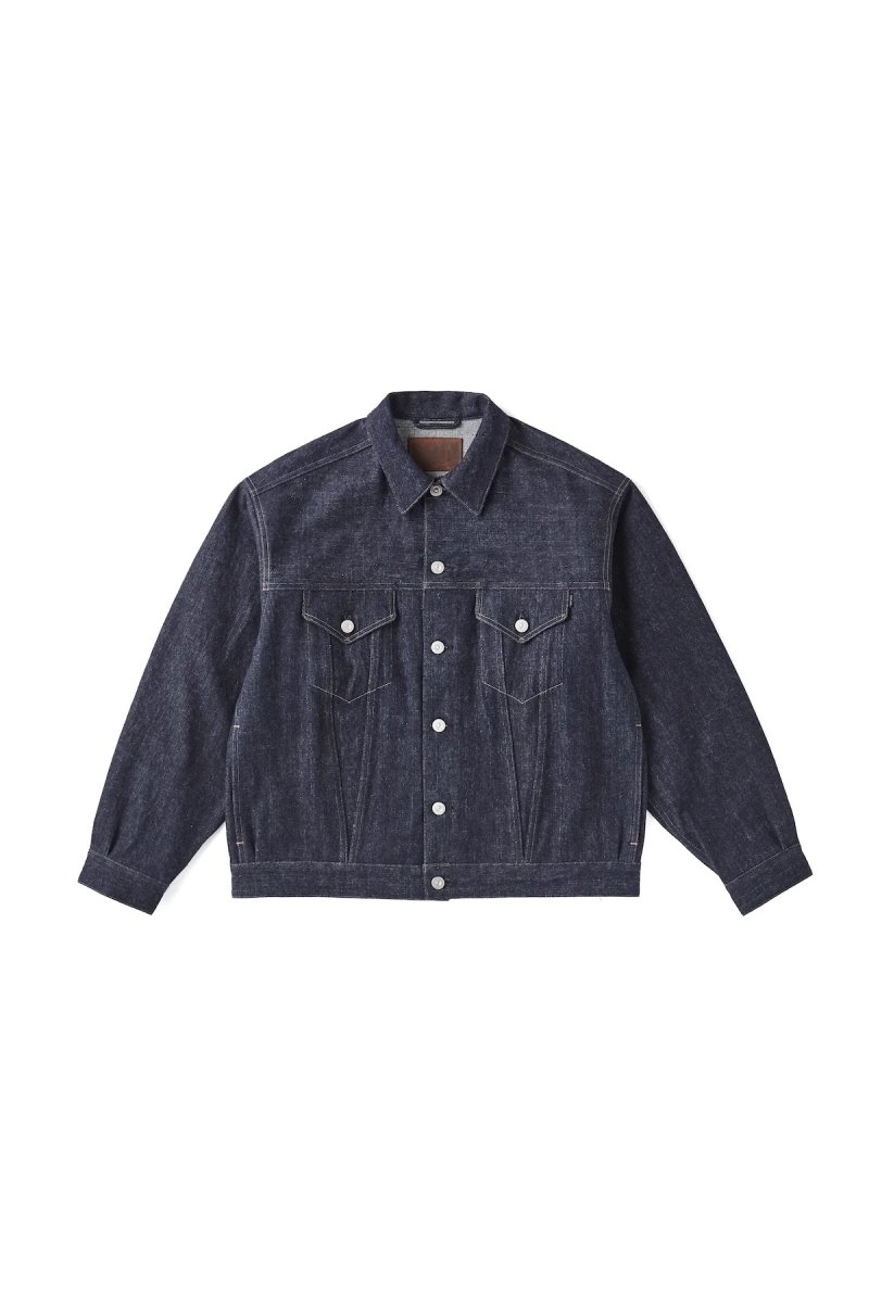 画像1: OLD JOE   CURVED FLAP JEAN JACKET (1)