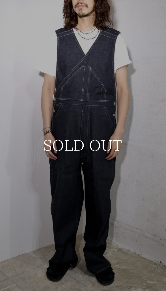 画像10: OLD JOE   CROSS SHOULDER ANVIL OVERALLS (10)