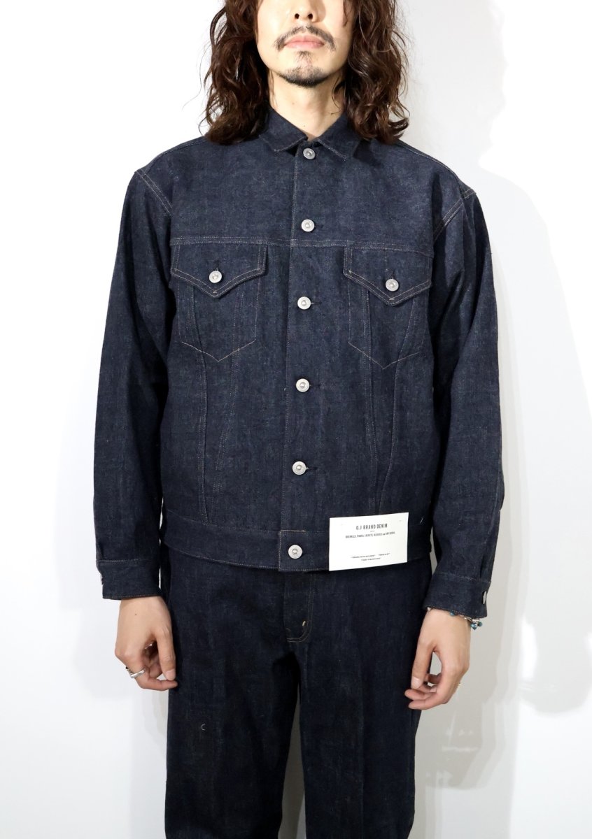 画像9: OLD JOE   CURVED FLAP JEAN JACKET (9)