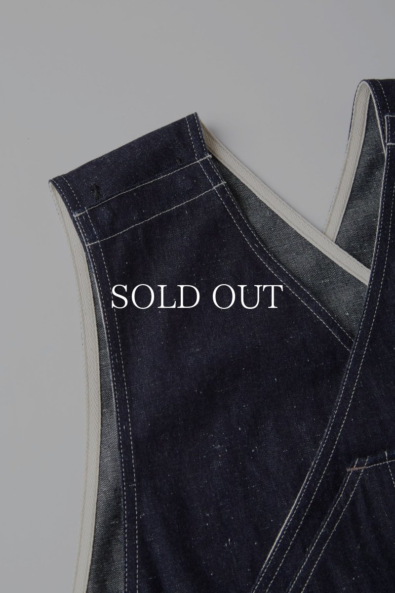 画像3: OLD JOE   CROSS SHOULDER ANVIL OVERALLS (3)
