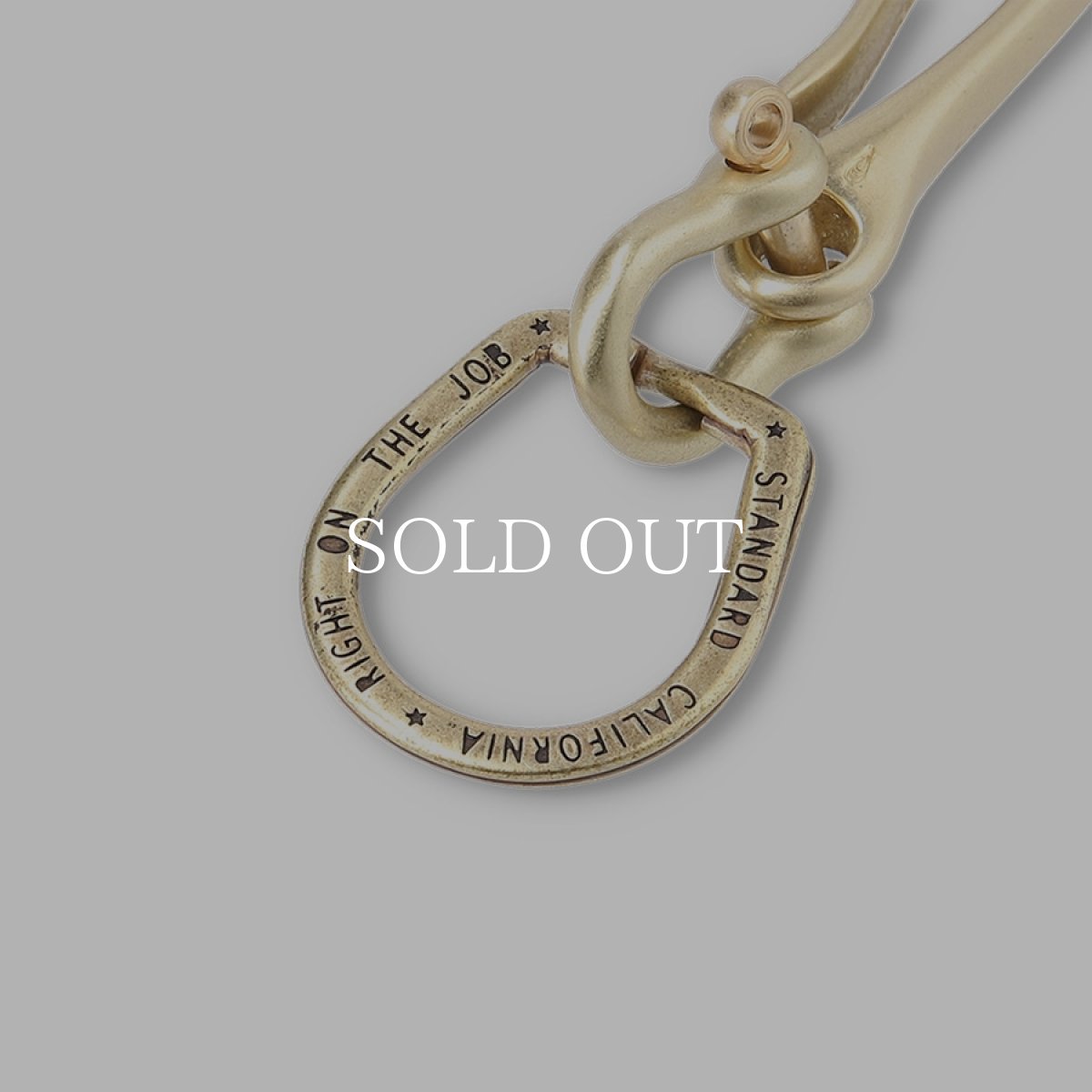 画像5: STANDARD CALIFORNIA  Button Works / SD Fishhook Shackle Key (5)