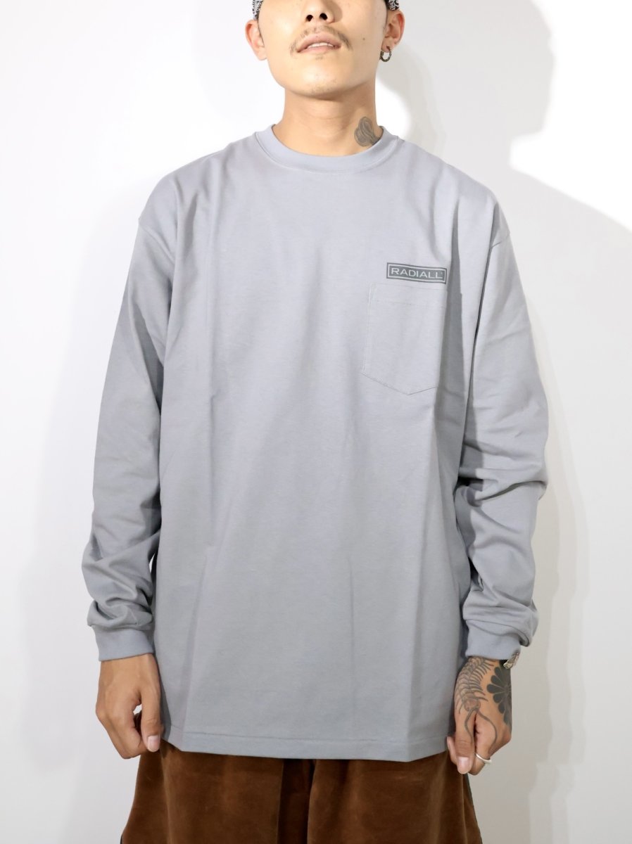 画像10: RADIALL  WHEELS-CREW NECK T-SHIRT L/S (10)