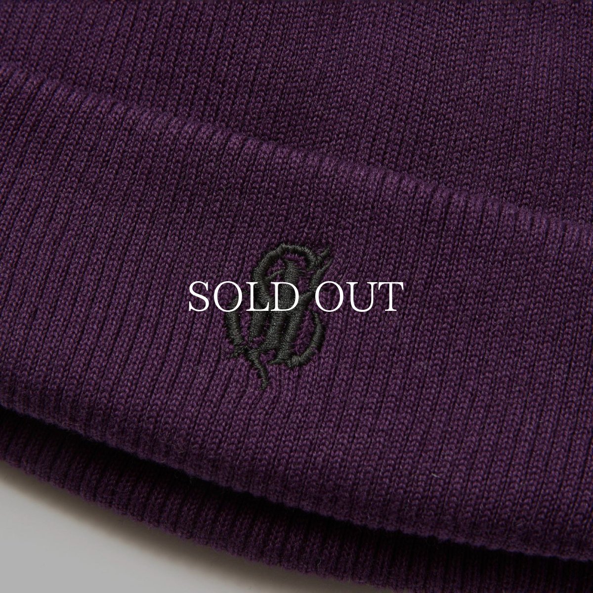 画像5: CALEE  CAL NT LOGO KNIT CAP (5)