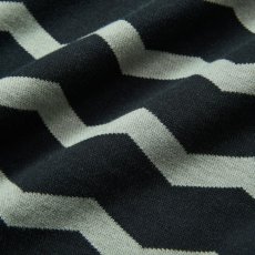 画像3: CALEE  ZIGZAG DOUBLE JACQUARD BORDER L/S CS (3)