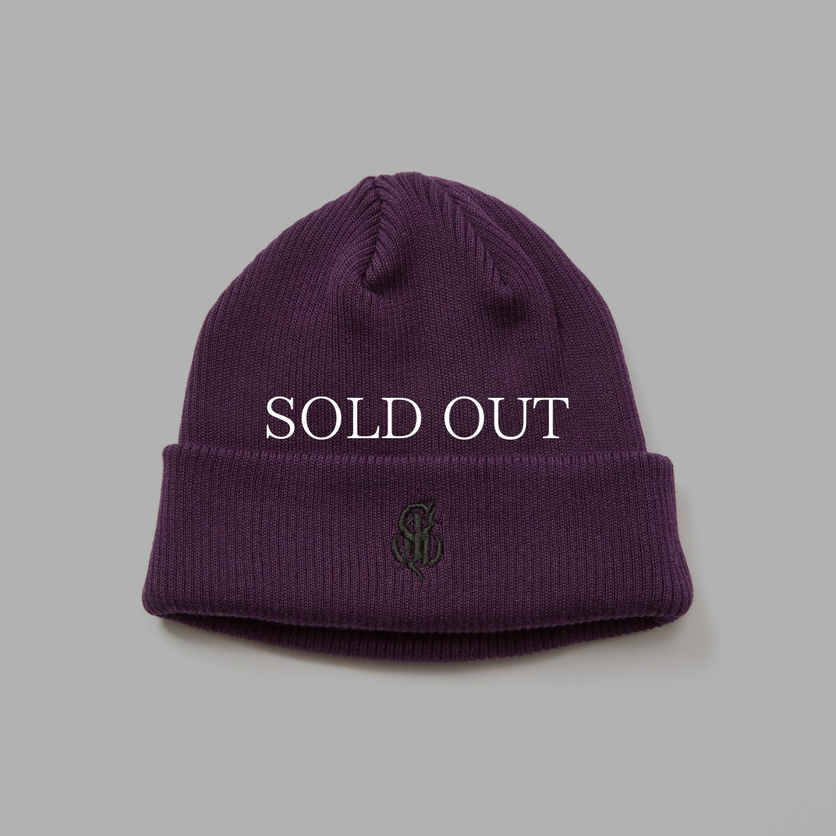 画像4: CALEE  CAL NT LOGO KNIT CAP (4)