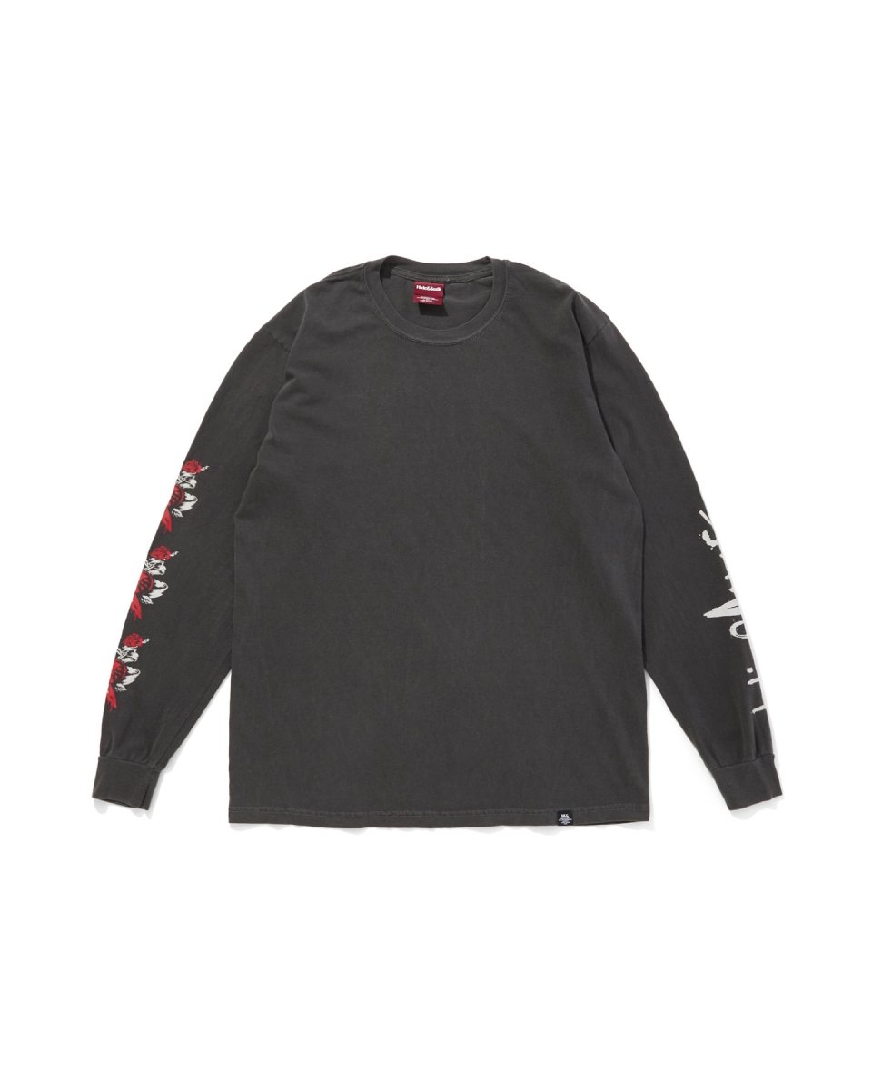 画像1: HideandSeek  Heart And Dagger L/S Tee(Back) (1)