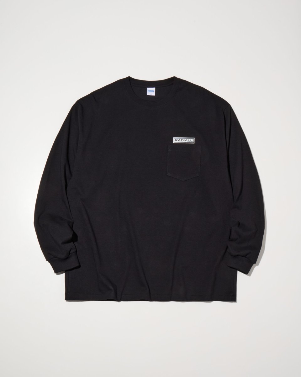 画像3: RADIALL  WHEELS-CREW NECK T-SHIRT L/S (3)