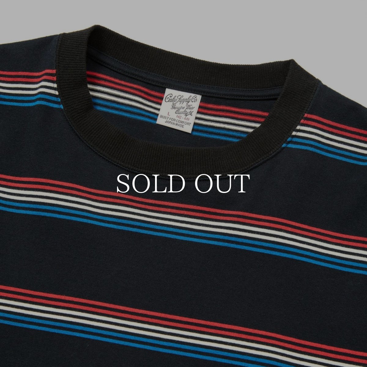 画像2: CALEE  【再入荷】HARLEY BORDER L/S CS (2)