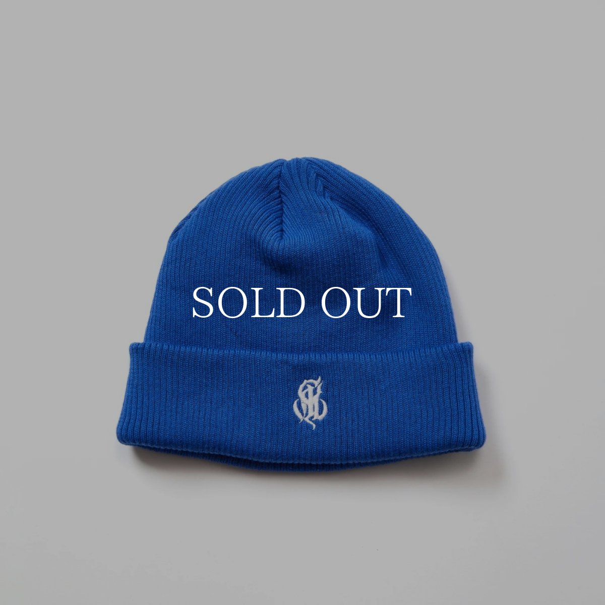 画像2: CALEE  CAL NT LOGO KNIT CAP (2)