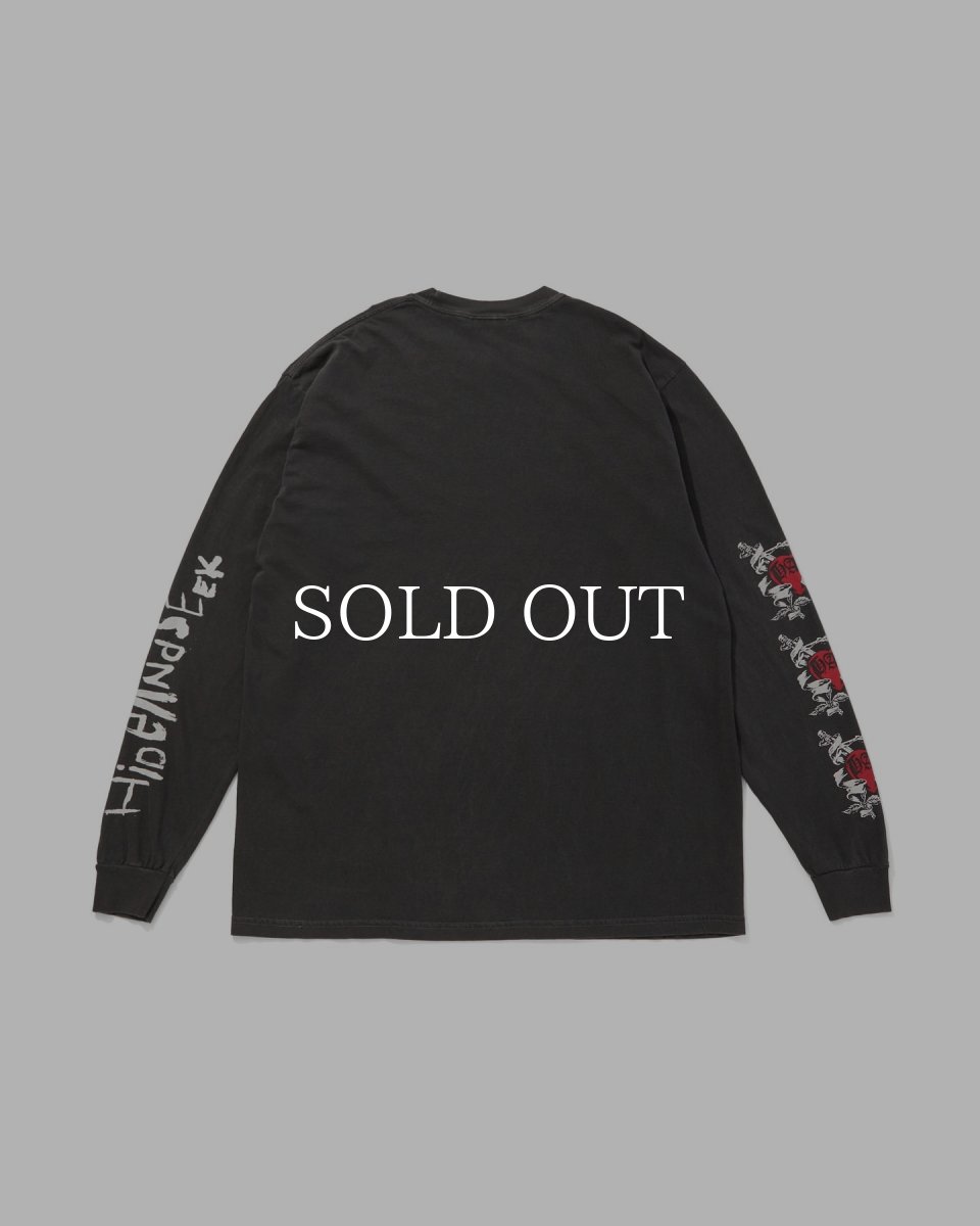 画像4: HideandSeek  Heart And Dagger L/S Tee(Front) (4)
