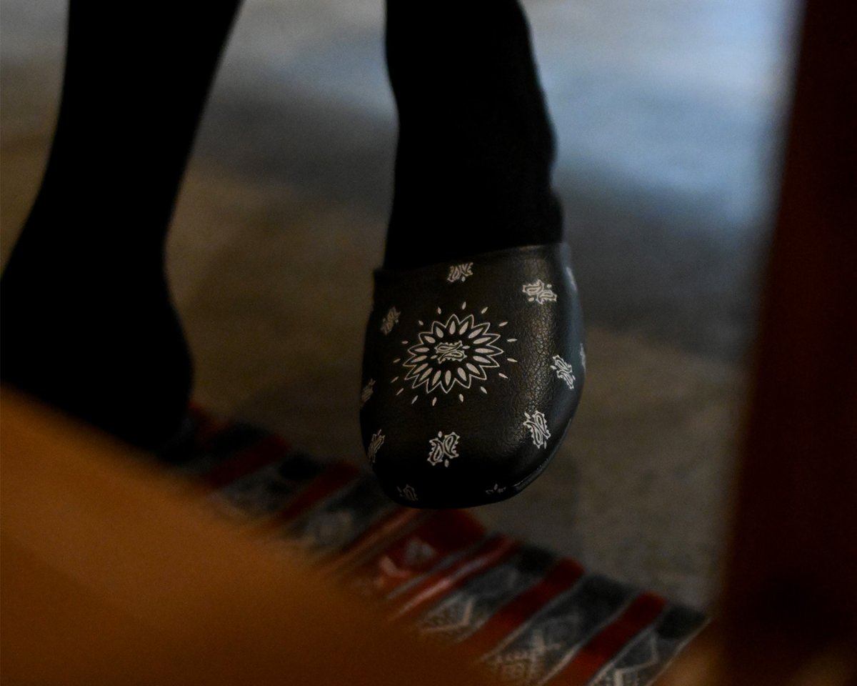 画像11: CHALLENGER  BANDANA SLIPPERS (11)