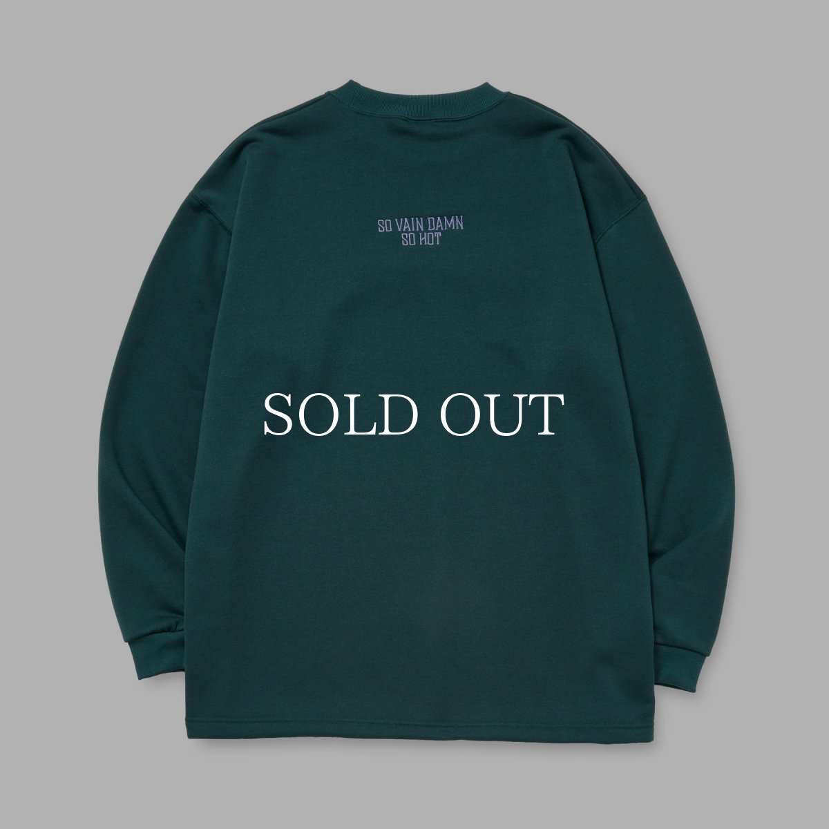画像2: CALEE  AEROKNOT CALEE NATINAL LOGO DROP L/S TEE (2)
