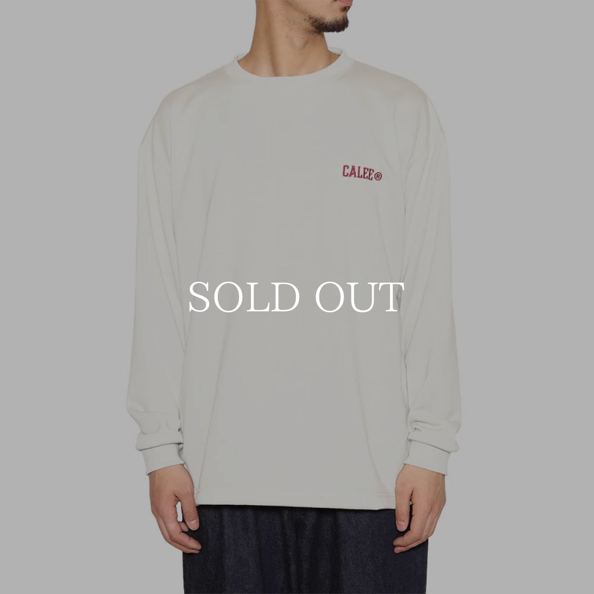 画像13: CALEE  AEROKNOT CALEE NATINAL LOGO DROP L/S TEE (13)