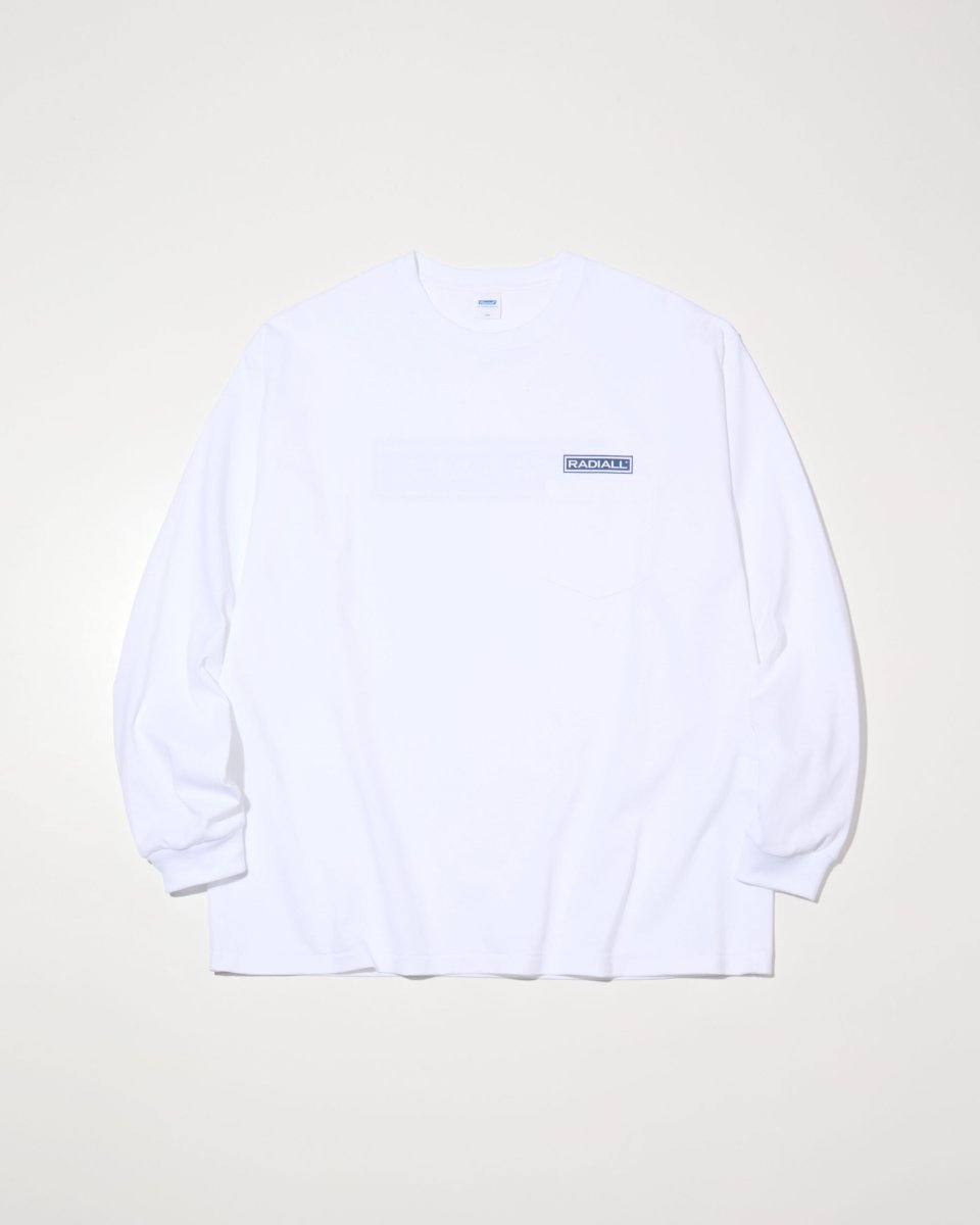 画像1: RADIALL  WHEELS-CREW NECK T-SHIRT L/S (1)