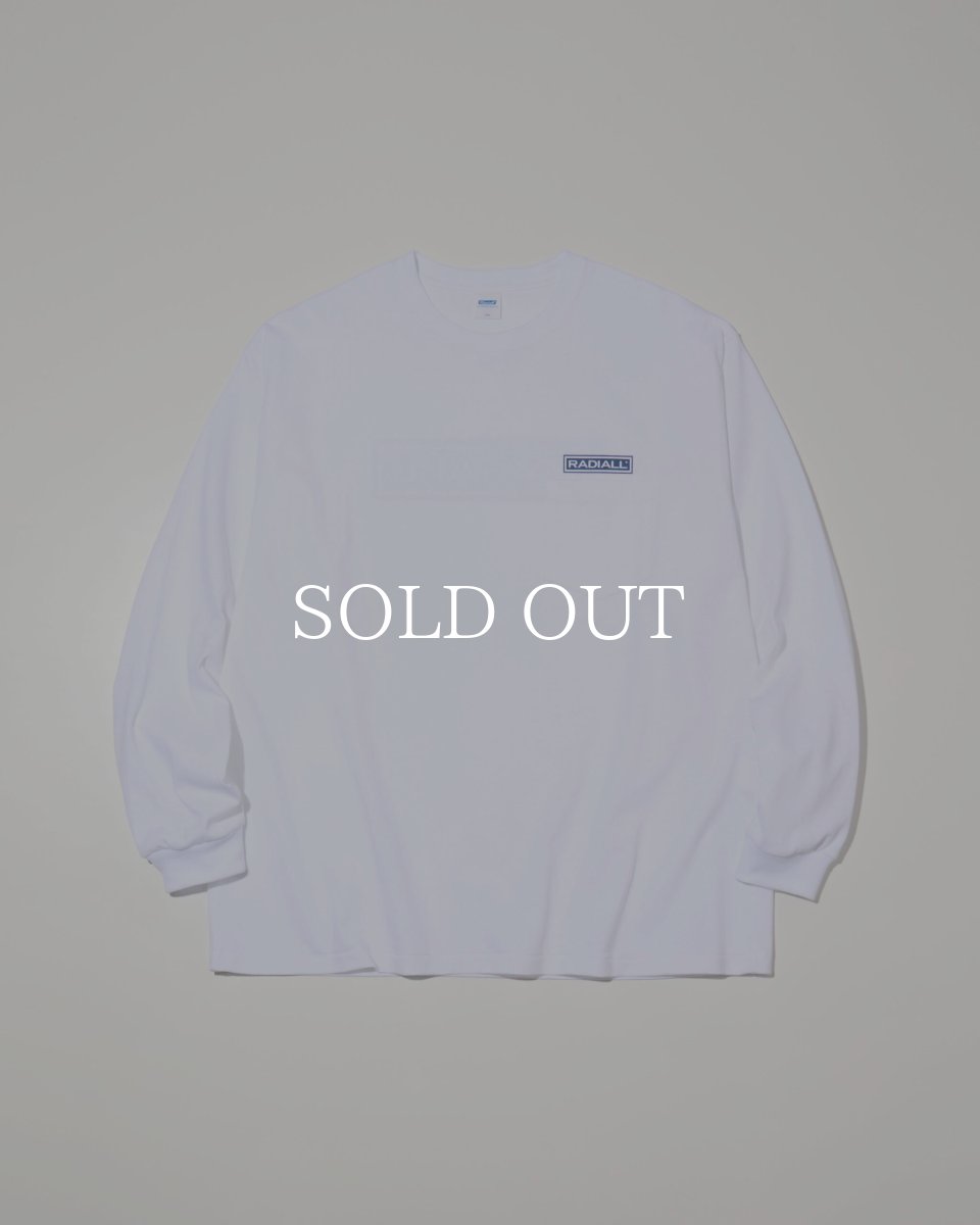 画像1: RADIALL  WHEELS-CREW NECK T-SHIRT L/S (1)