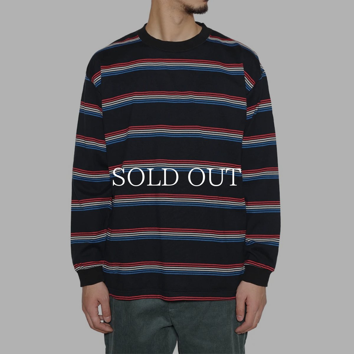 画像5: CALEE  【再入荷】HARLEY BORDER L/S CS (5)