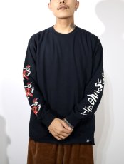 画像5: HideandSeek  Heart And Dagger L/S Tee(Back) (5)