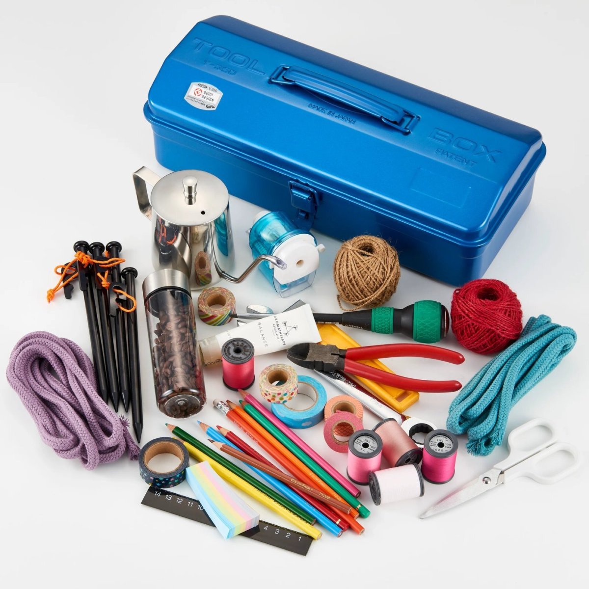 画像4: TOYO STEEL  山型工具箱 Y-350 B (4)