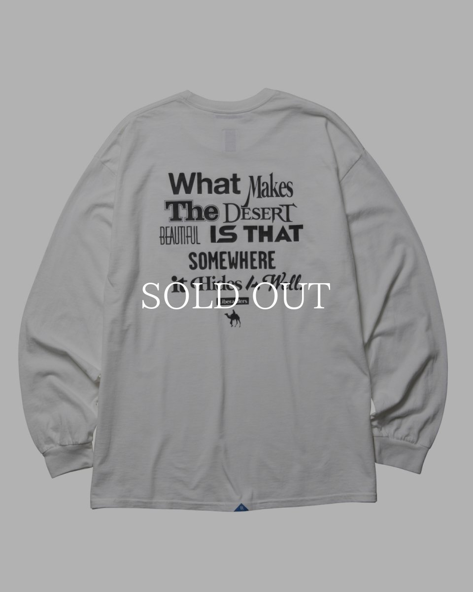 画像4: Liberaiders  MULTI FONT L/S TEE (4)