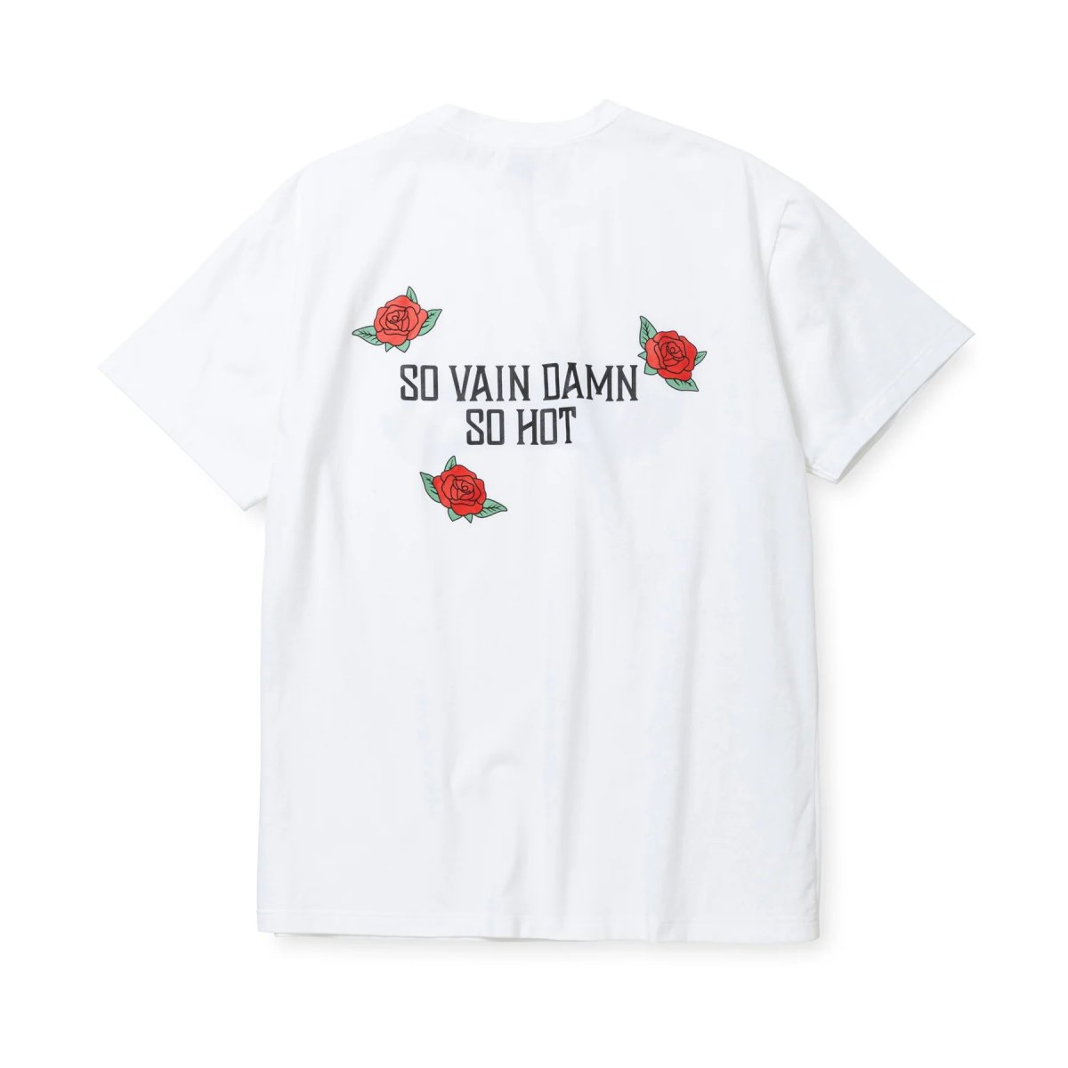 画像2: CALEE  STRETCH CALEE ROSE LOGO TEE (2)