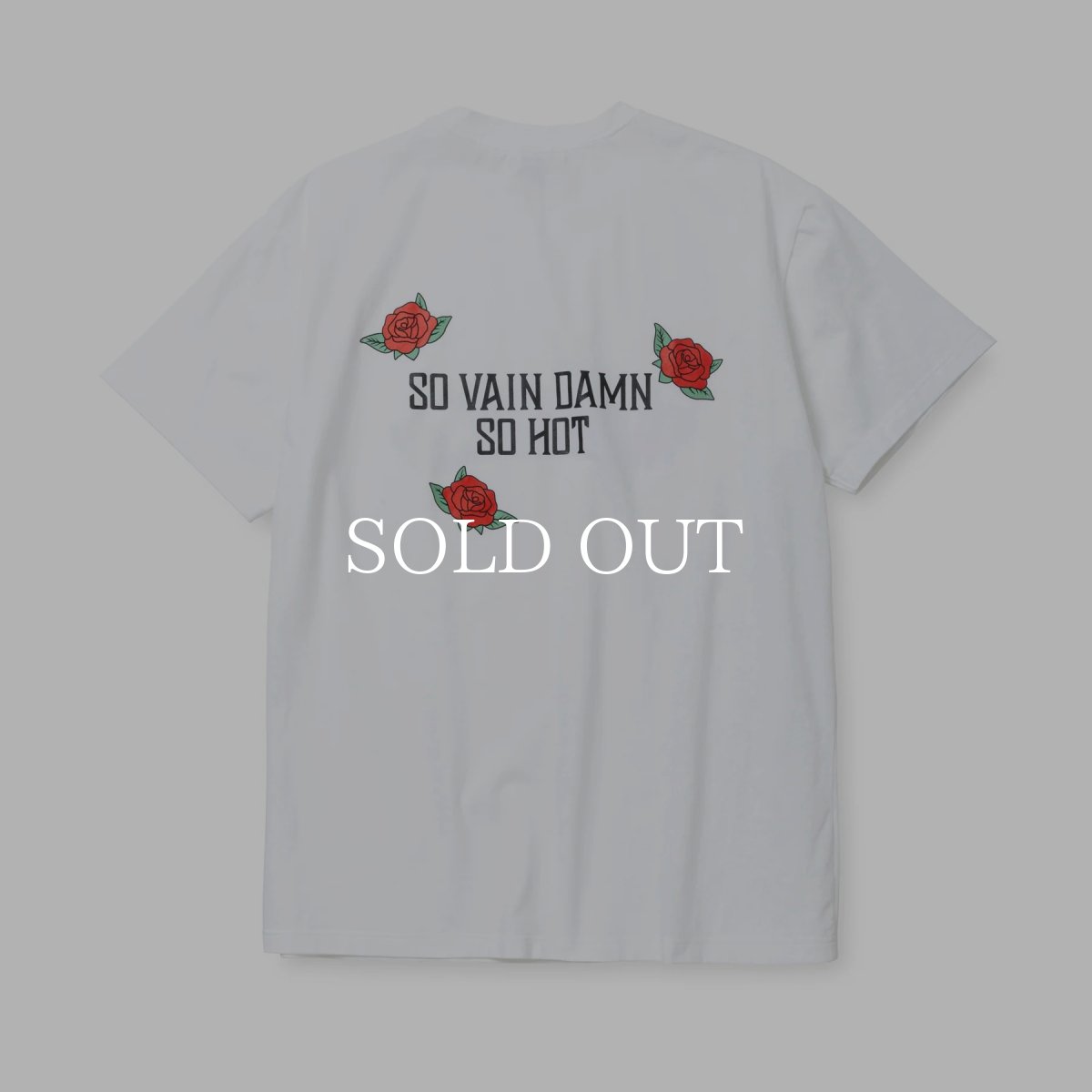 画像2: CALEE  STRETCH CALEE ROSE LOGO TEE (2)