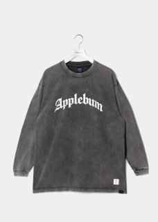 APPLEBUM 長袖Tシャツ meshホワイト APPLEBUM 新品 アップルバム Logo L/S Tee ロンT ロンティー