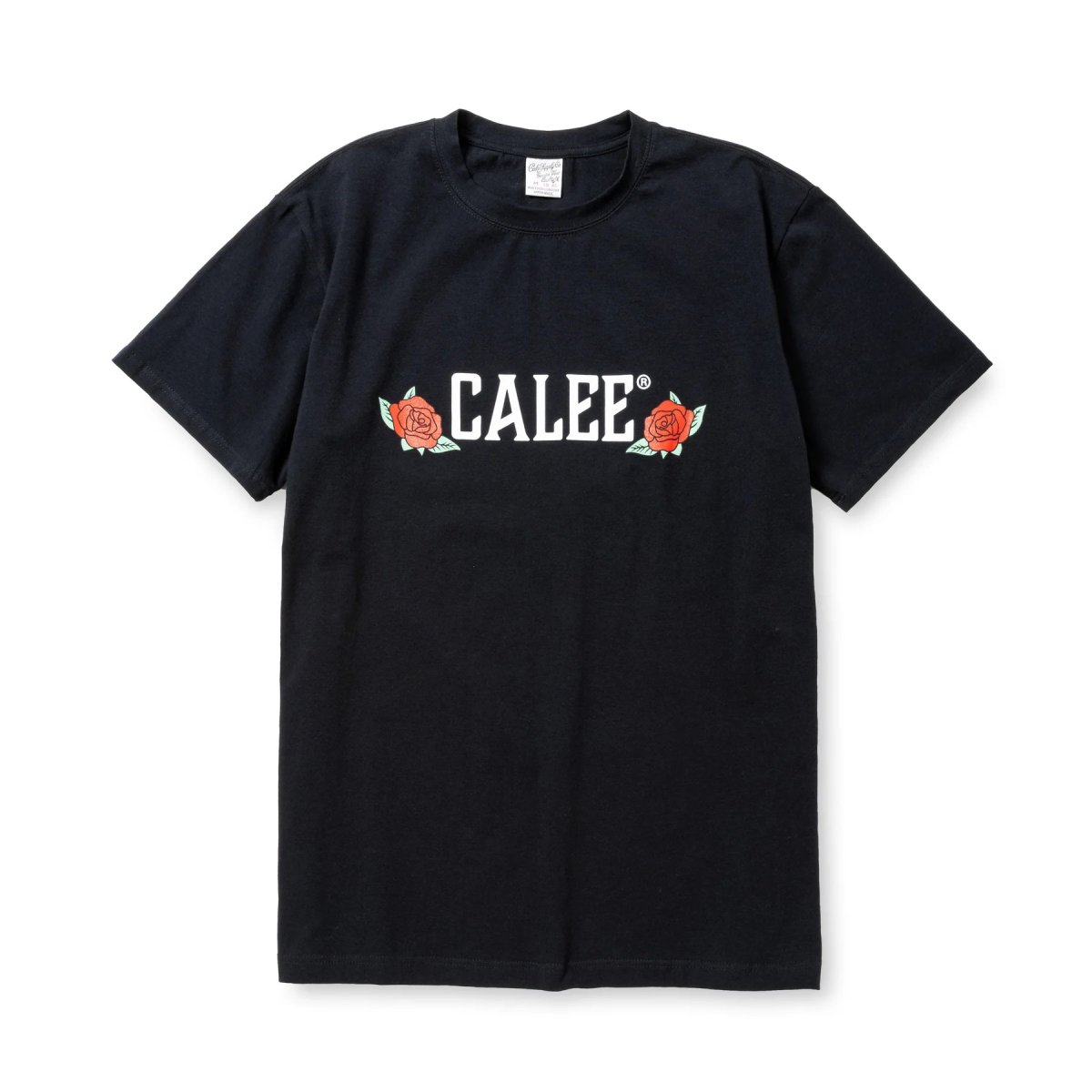 画像5: CALEE  STRETCH CALEE ROSE LOGO TEE (5)
