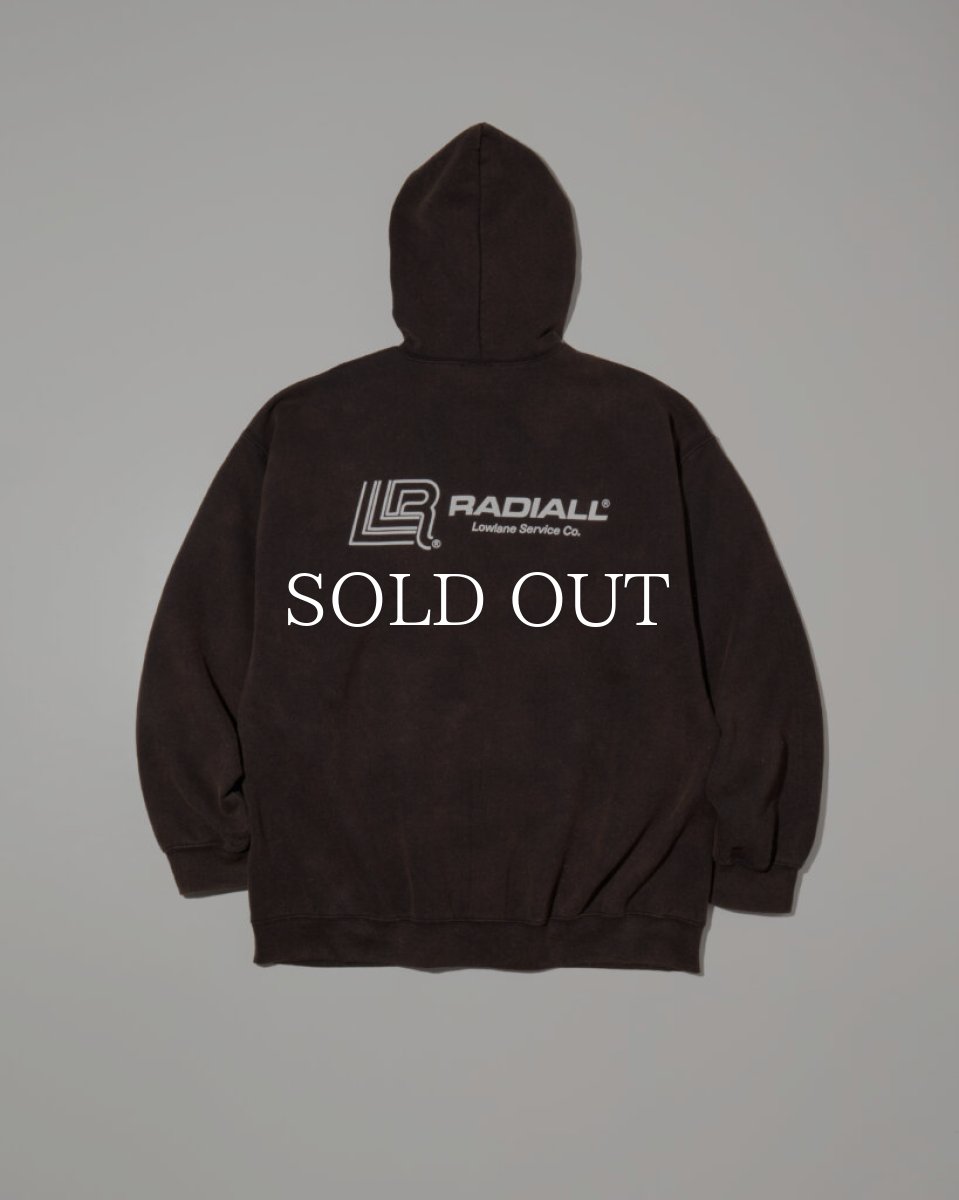 画像2: RADIALL  LOWLANE-ZIP UP HOODIE (2)