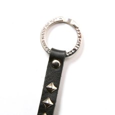 画像2: CALEE  STUDS LEATHER KEY HOLDER (2)