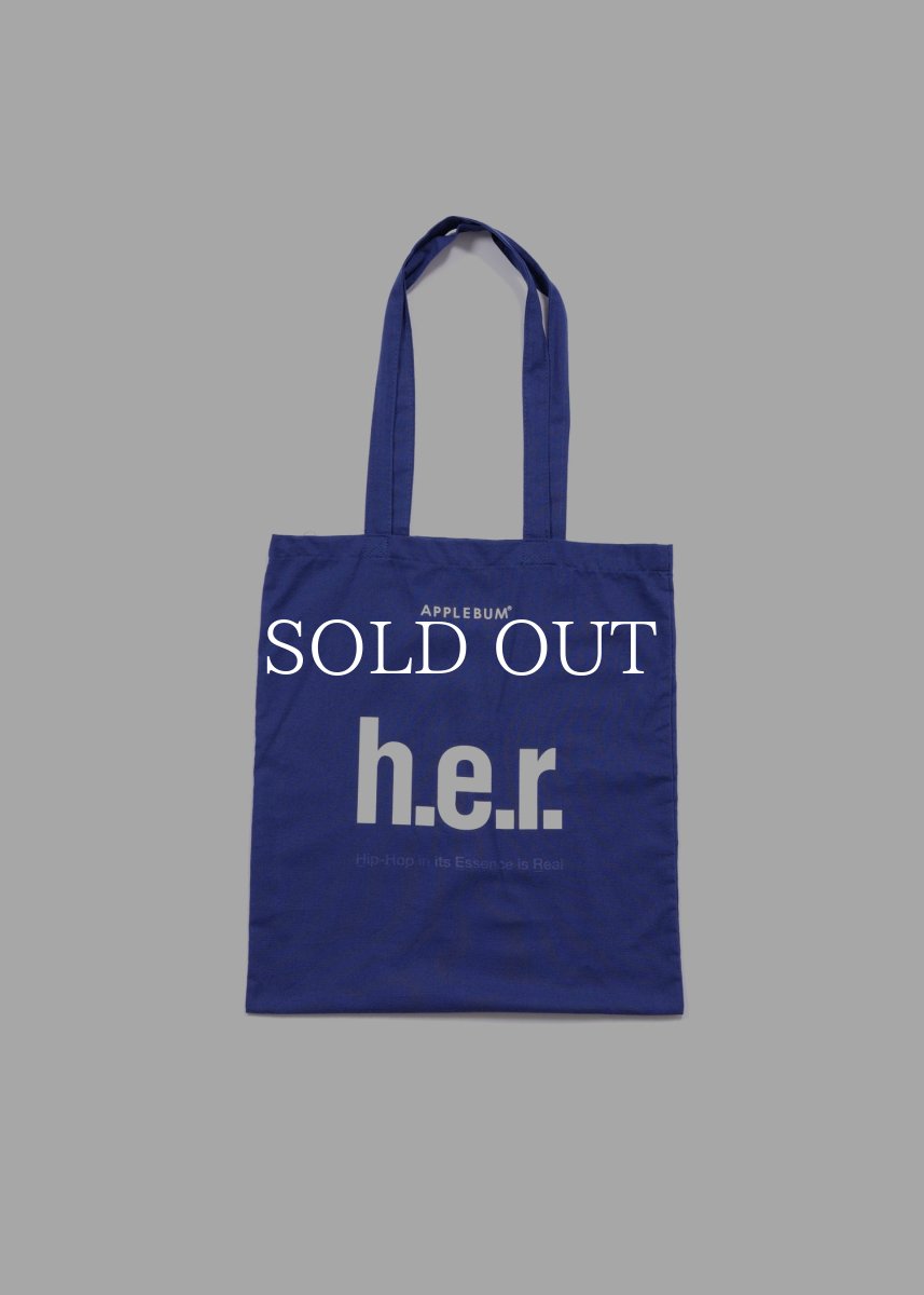 画像1: APPLEBUM  “h.e.r.” Totebag (1)