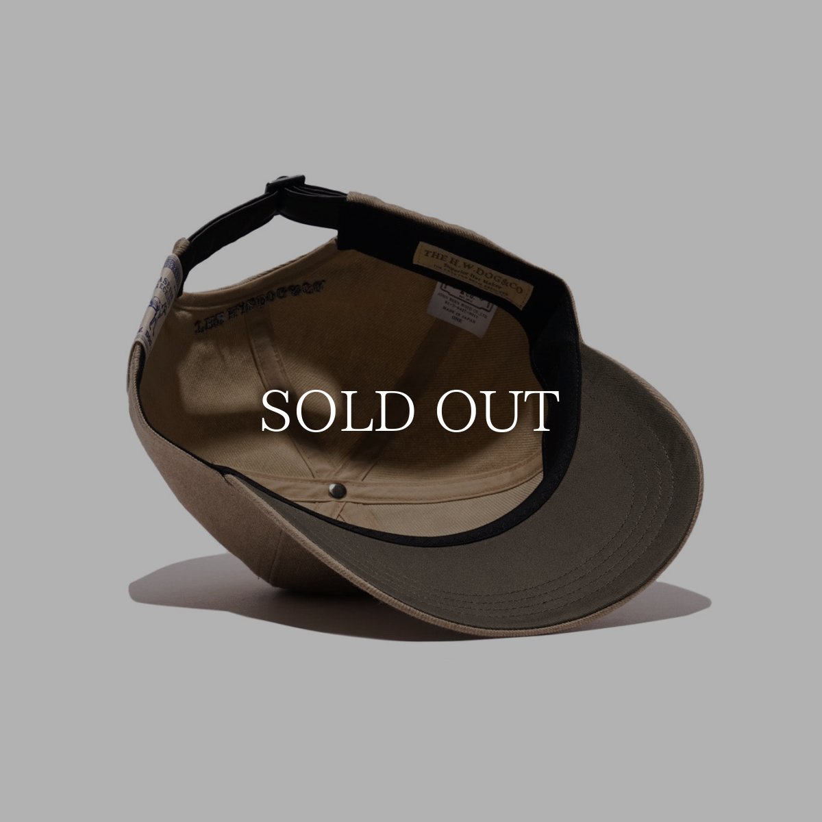 画像11: THE H.W.DOG&CO.  PLAIN UNION CAP (11)