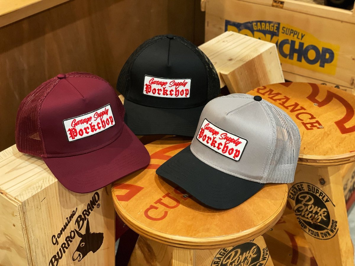 画像13: PORKCHOP GARAGE SUPPLY  O.E. WAPPEN MESH CAP (13)