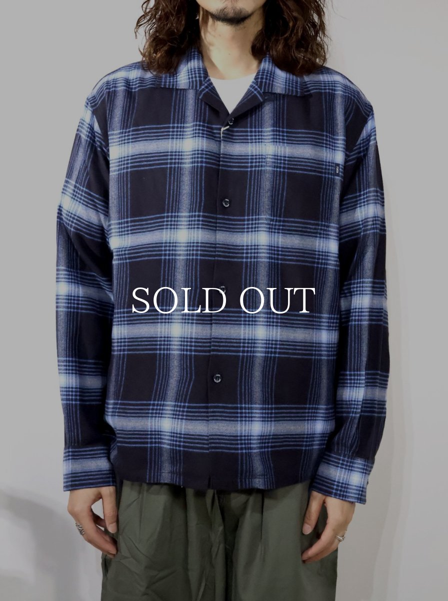 画像9: RATS  COTTON RAYON CHECK SHIRT (9)