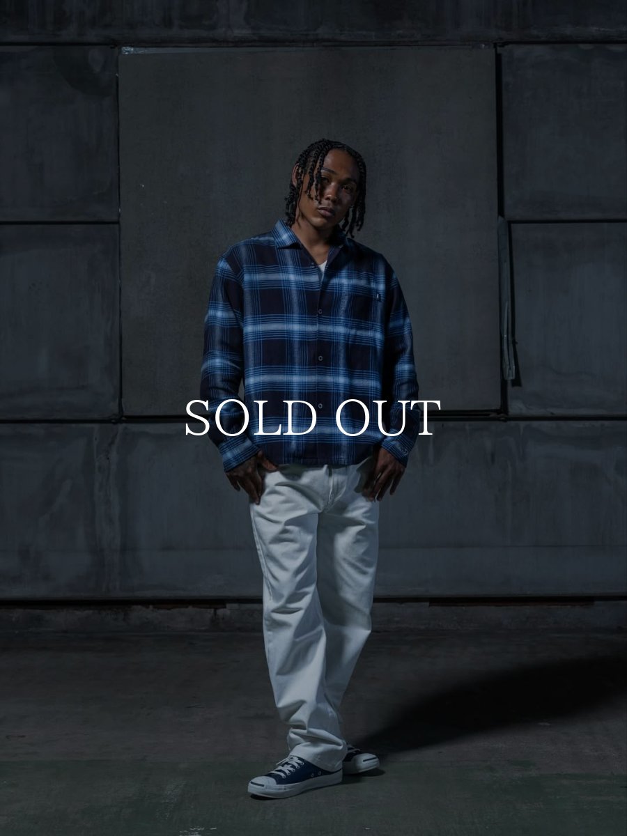 画像8: RATS  COTTON RAYON CHECK SHIRT (8)