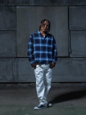 画像8: RATS  COTTON RAYON CHECK SHIRT (8)