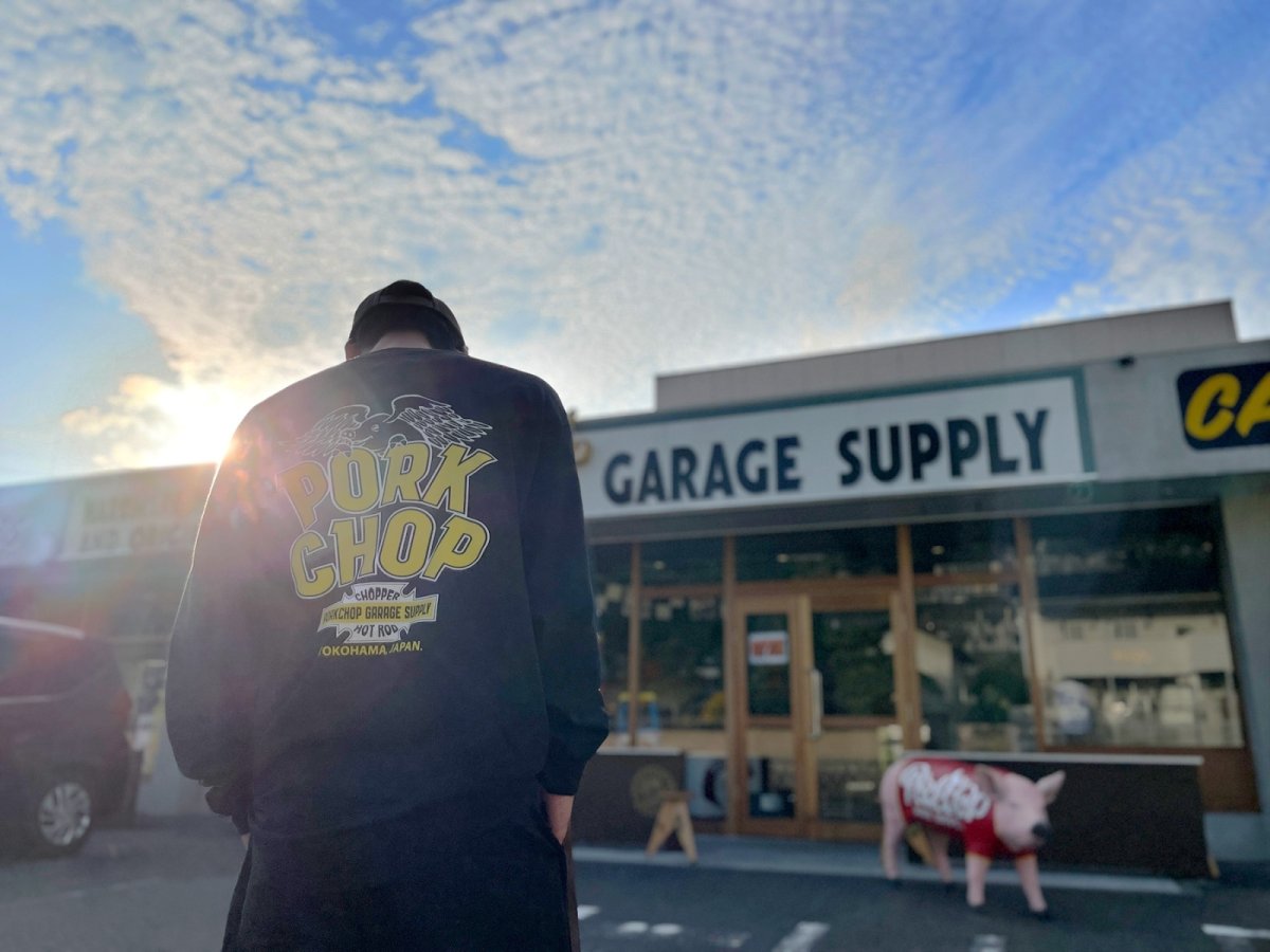 画像17: PORKCHOP GARAGE SUPPLY  WP BIG LOGO L/S TEE (17)