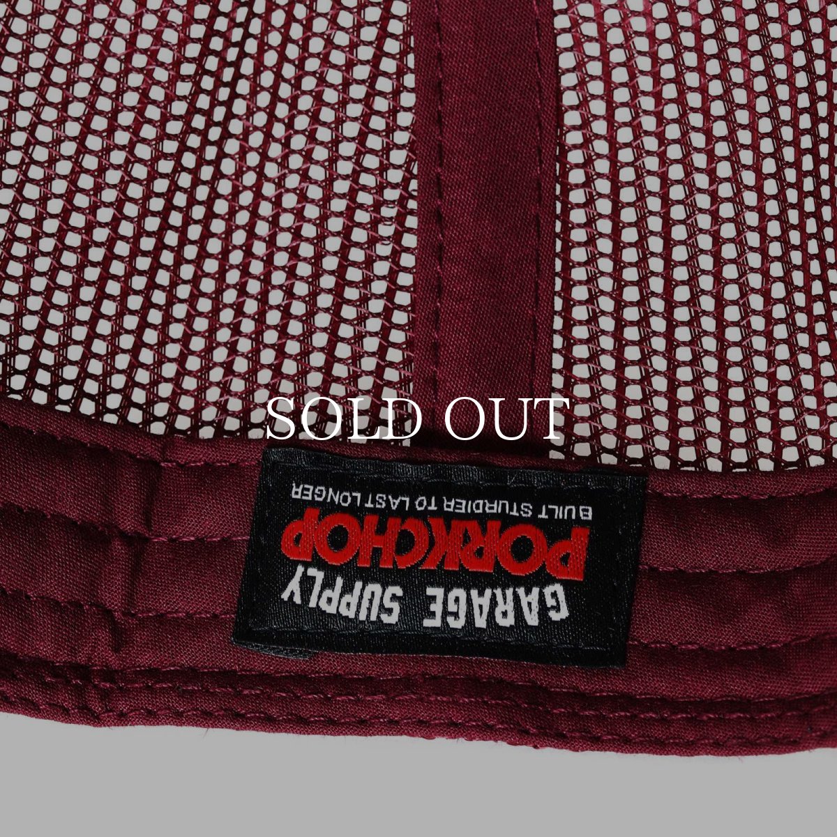 画像12: PORKCHOP GARAGE SUPPLY  O.E. WAPPEN MESH CAP (12)