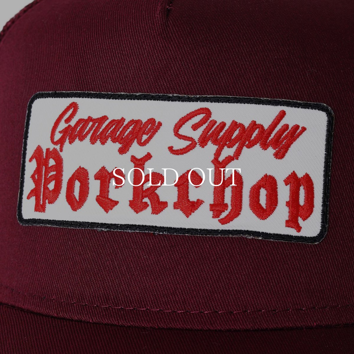 画像11: PORKCHOP GARAGE SUPPLY  O.E. WAPPEN MESH CAP (11)