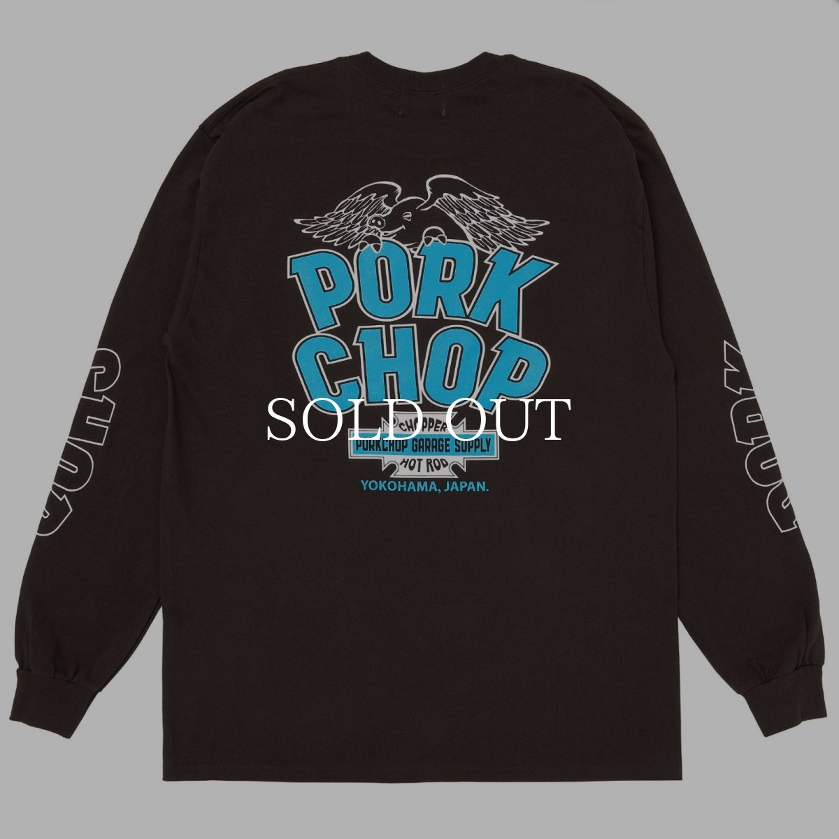 画像13: PORKCHOP GARAGE SUPPLY  WP BIG LOGO L/S TEE (13)