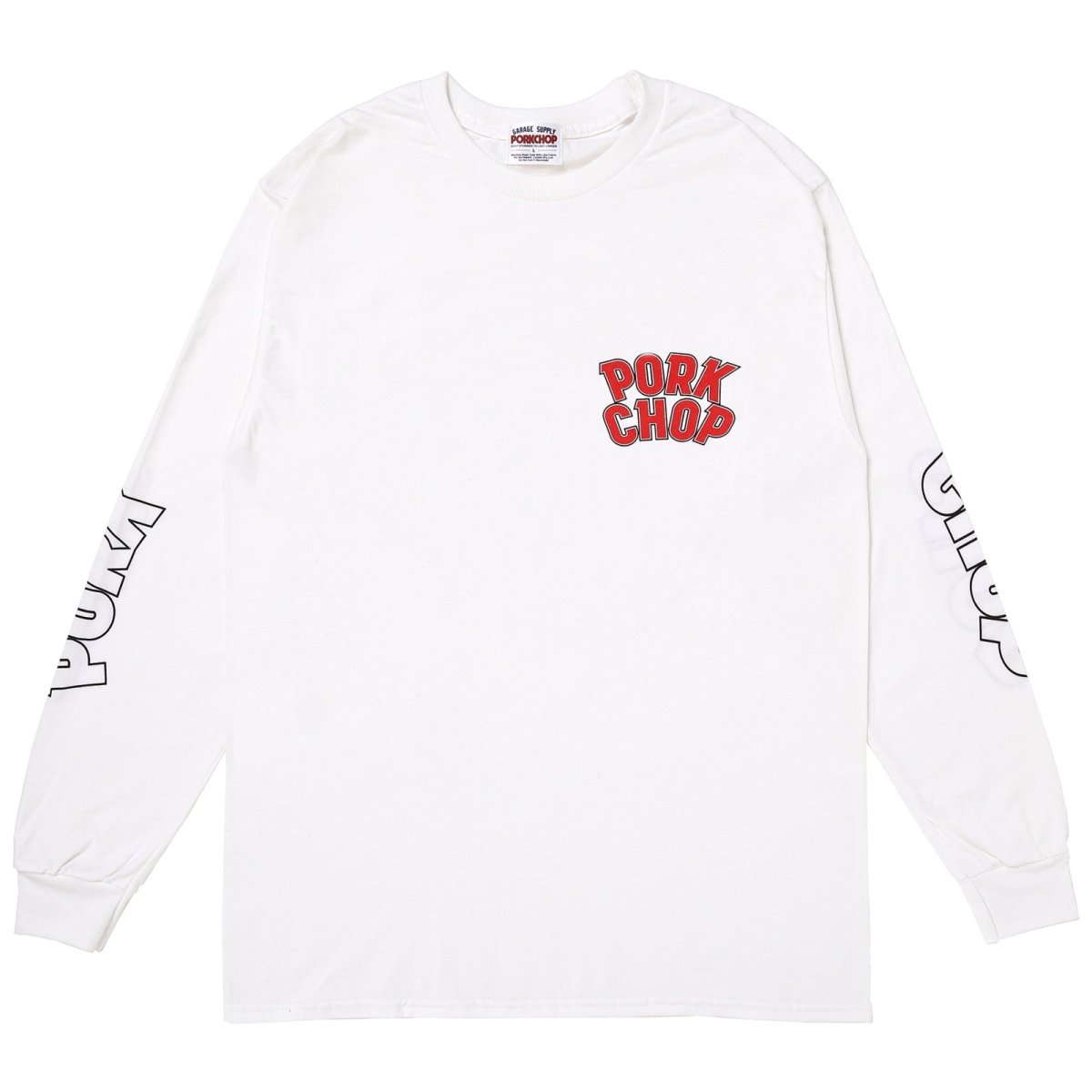 画像2: PORKCHOP GARAGE SUPPLY  WP BIG LOGO L/S TEE (2)