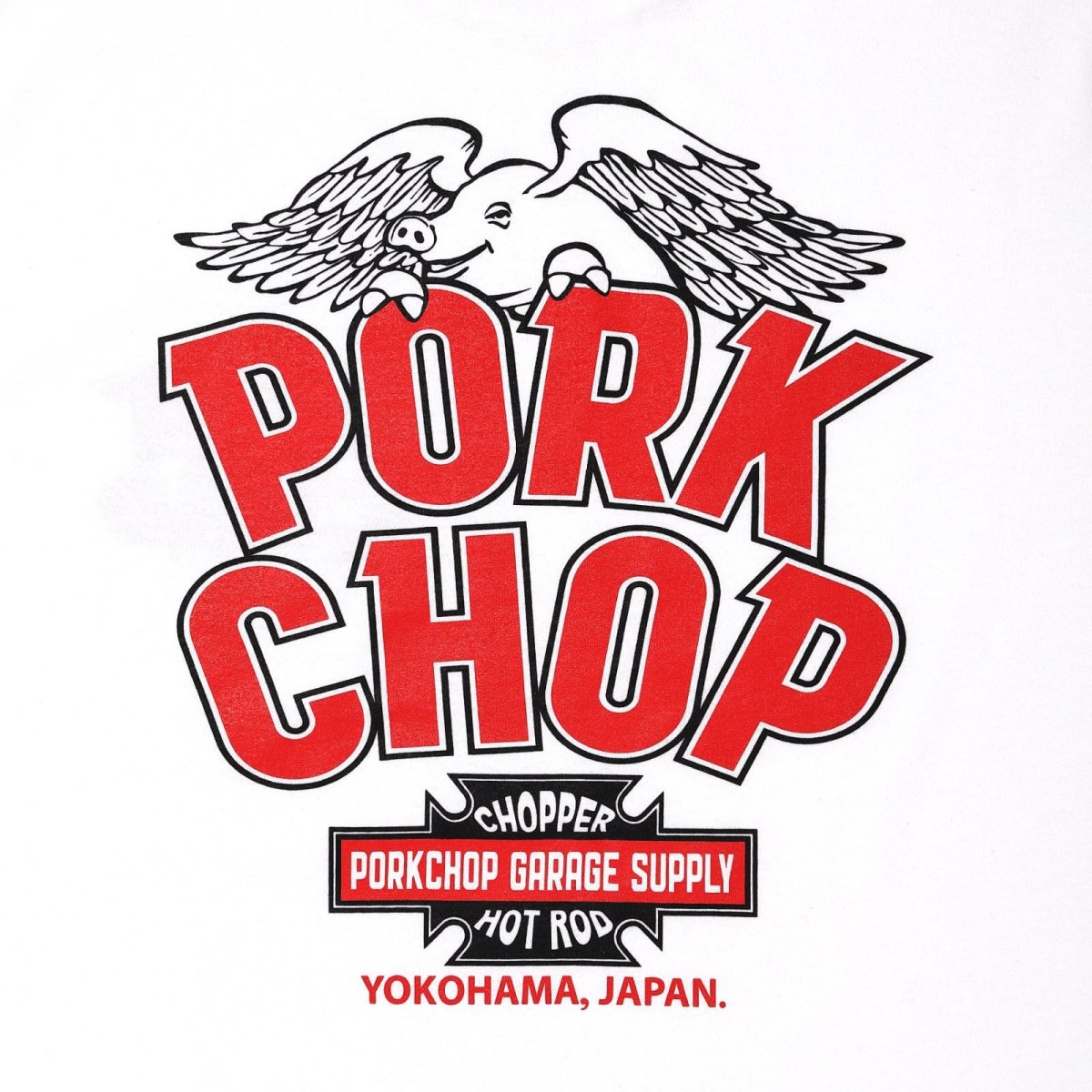 画像5: PORKCHOP GARAGE SUPPLY  WP BIG LOGO L/S TEE (5)