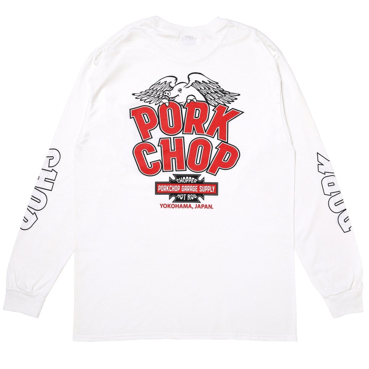 画像3: PORKCHOP GARAGE SUPPLY  WP BIG LOGO L/S TEE (3)