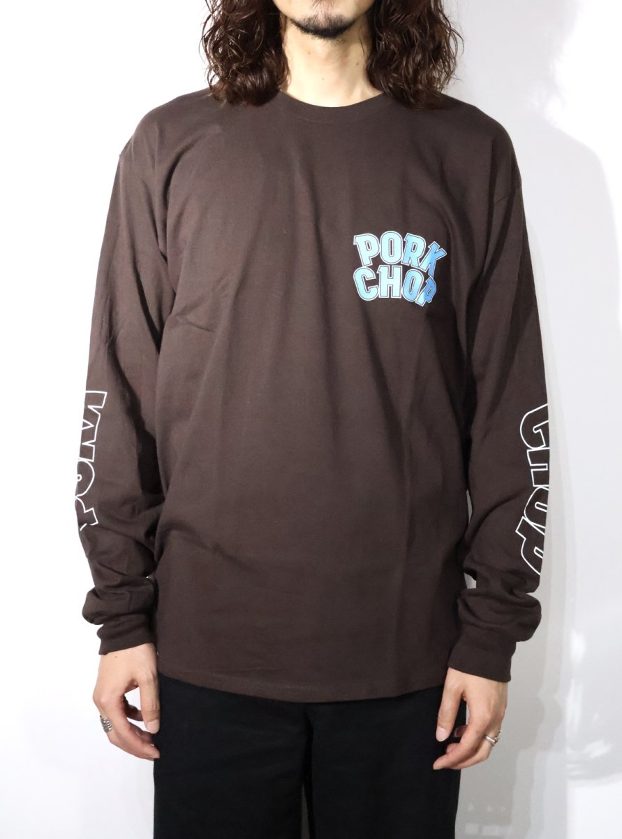 画像18: PORKCHOP GARAGE SUPPLY  WP BIG LOGO L/S TEE (18)