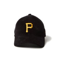 画像2: NEW ERA  9TWENTY Corduroy コーデュロイ ピッツバーグ・パイレーツ ブラック (2)