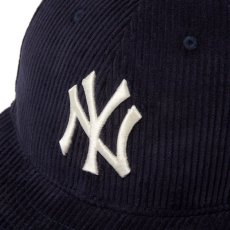画像4: NEW ERA  RC 9FIFTY レザーストラップ Corduroy コーデュロイ ニューヨーク・ヤンキース ネイビー (4)