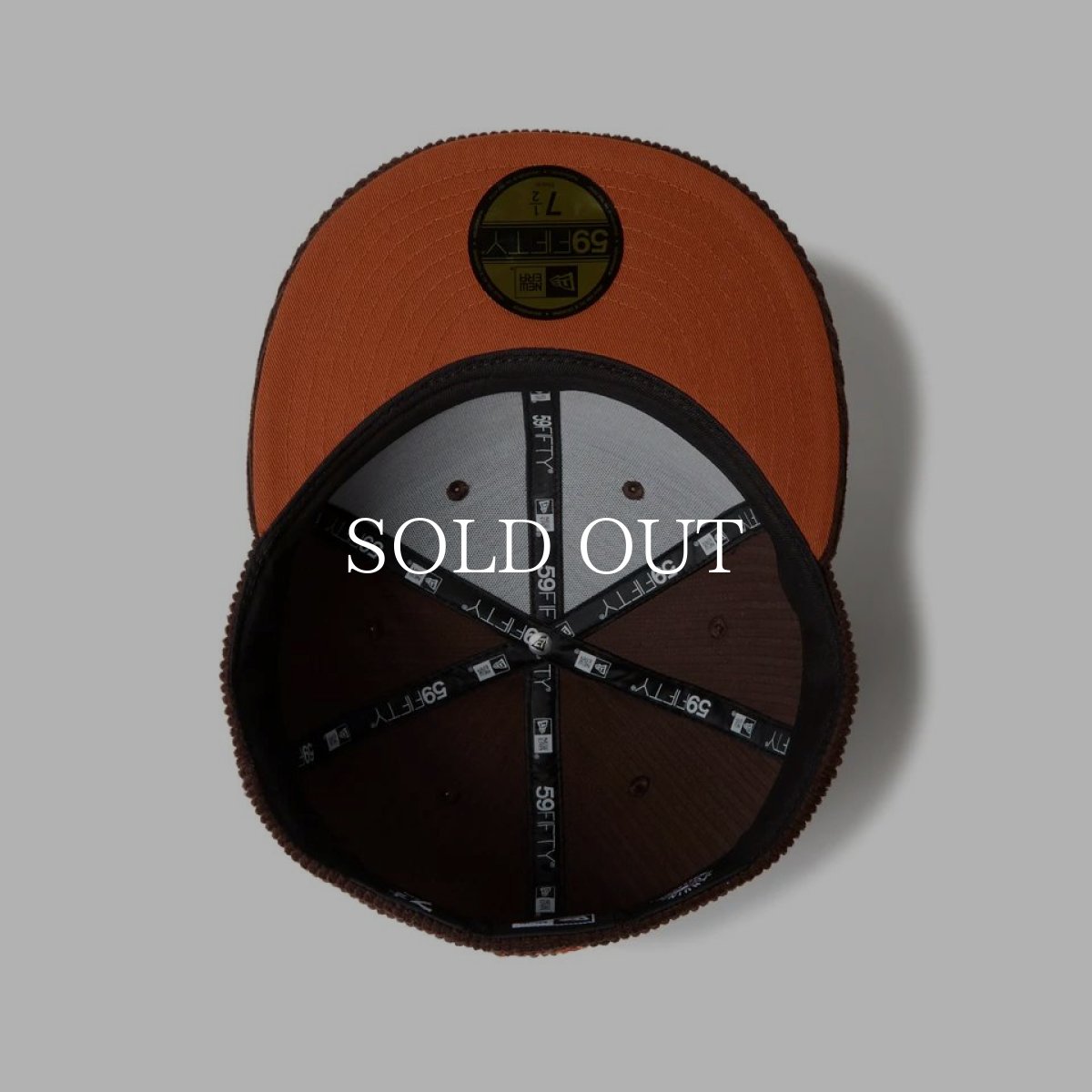 画像5: NEW ERA  59FIFTY Corduroy コーデュロイ デトロイト・タイガース ダークブラウン (5)