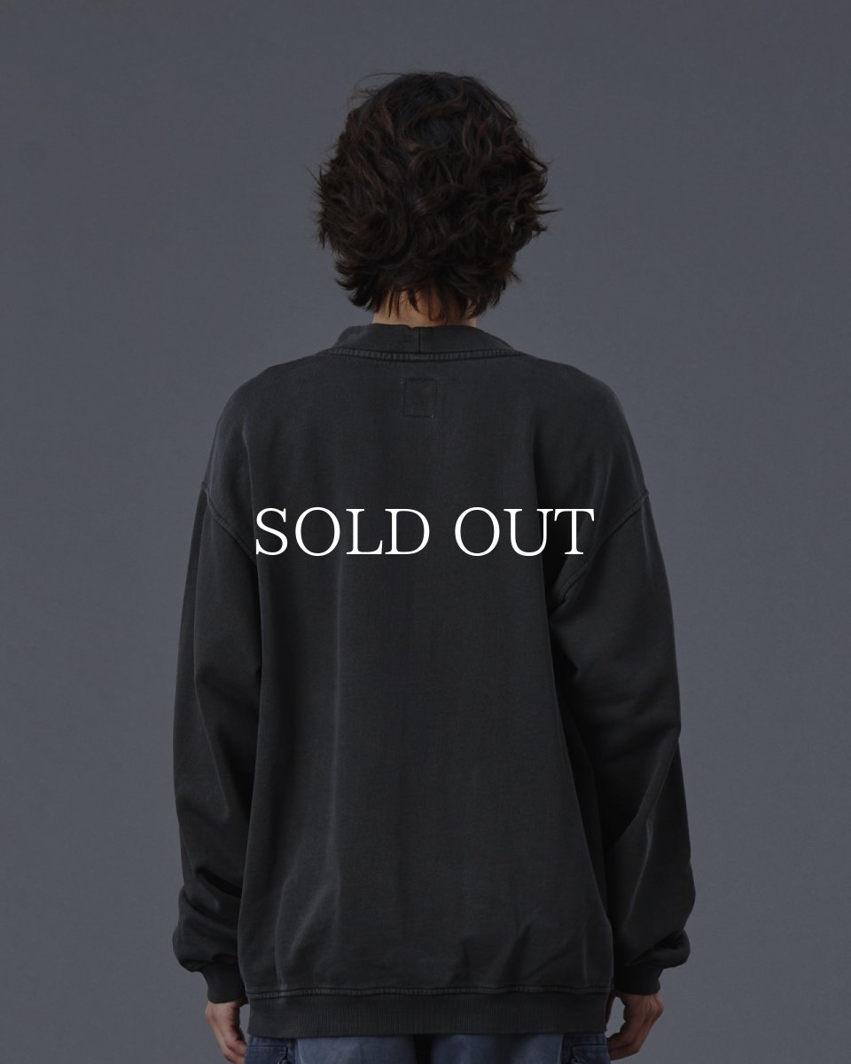 画像7: Liberaiders  GARMENT DYED SWEAT CARDIGAN (7)