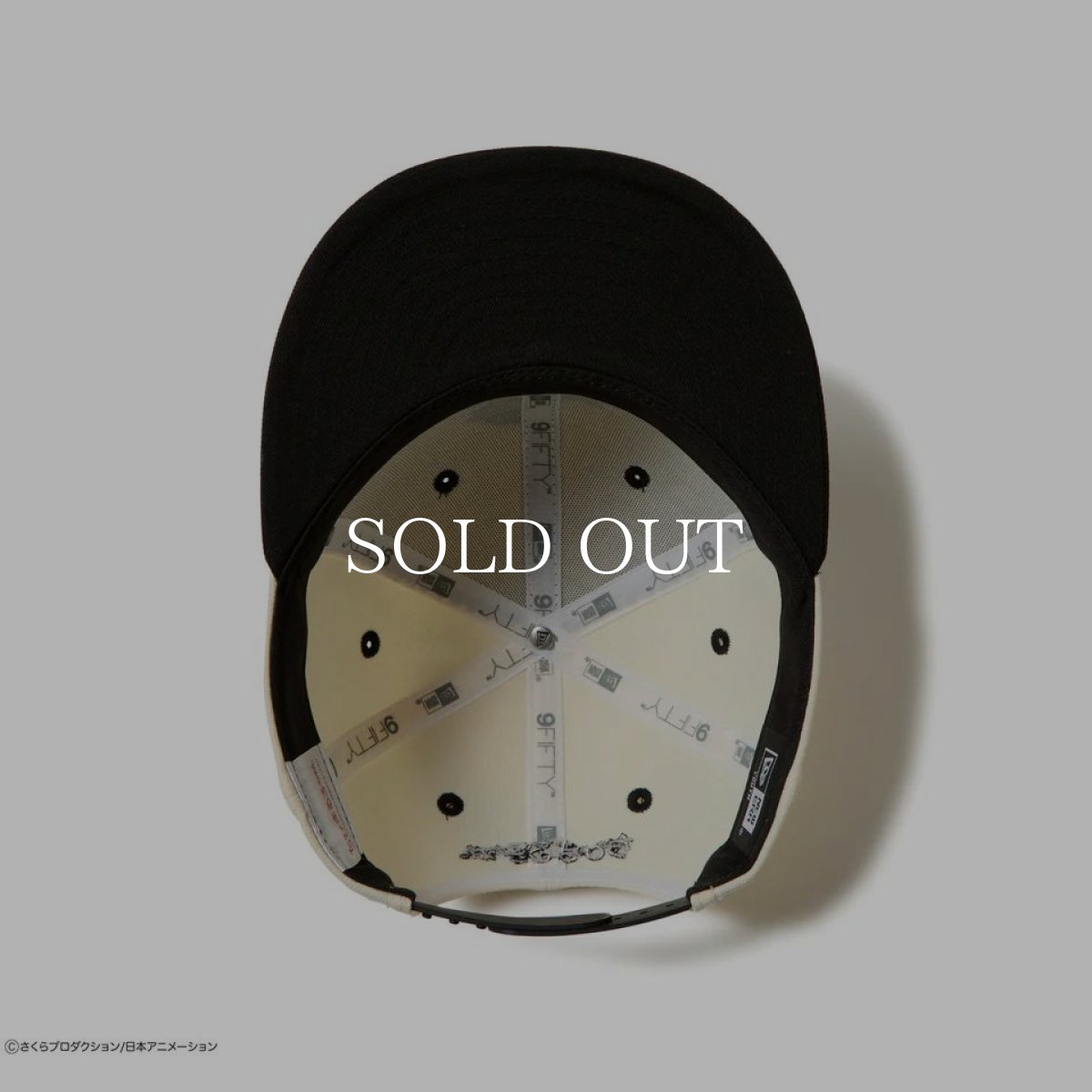 画像8: NEW ERA  キッズ Youth 9FIFTY ちびまる子ちゃん ボックスロゴ まる子 クロームホワイト ブラックバイザー (8)
